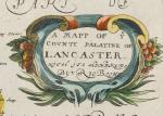 Blome, A Mapp Of Ye County Palatine Of Lancaster [Lancashire with Liverpool and the Mersey to the South