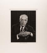 Original, vintage gelatin silver print of american physician and cardiologist, P