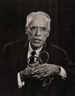 Original, vintage gelatin silver print of american physician and cardiologist, Paul Dudley White. 