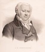 Original, early 19th-century portrait of french physician and cardiologist, Jean-Nicolas Corvisart 