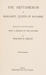 Margaret, The Heptameron of Margaret, Queen of Navarre.