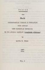 Personal Papers / Small Archive of Material Related to the Life and Career of Zoologist Sylvia Sikes
