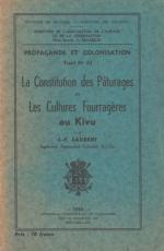 Laurent, A Key to Nigerian Grasses / Grassland Research in Northern Nigeria 1952