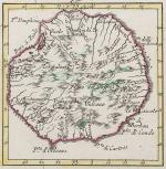 Hand-coloured border with latitudinal and longitudinal lines. Coloured interior map borders. Very interesting and decorative map of the east coast of Africa (in modern-ay Mozambique), which was then u