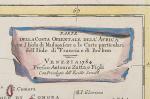Hand-coloured border with latitudinal and longitudinal lines. Coloured interior map borders. Very interesting and decorative map of the east coast of Africa (in modern-ay Mozambique), which was then u