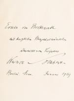 Sombart, Werner / [Erwin von Beckerath – Third Freiburg Circle / Dritter Freiburger Kreis].