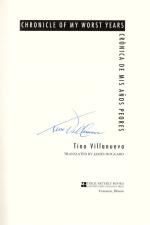 Villanueva, Chronicle of My Worst Years [Signed]