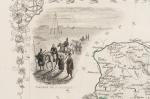 Tallis, Independent Tartary with Vignettes and folkloristic illustrations of Tartars on a Journey