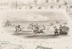 Tallis, Independent Tartary with Vignettes and folkloristic illustrations of Tartars on a Journey