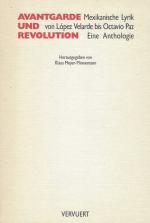 Meyer-Minnemann, Avantgarde und Revolution.