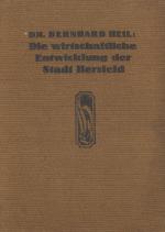 Heil, Die wirtschaftliche Entwicklung der Stadt Hersfeld.