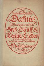 Holz, Dafnis. Lyrisches Porträt aus dem 17. Jahrhundert.
