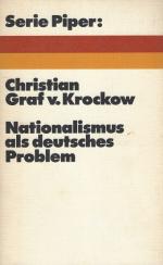 Krockow, Nationalismus als deutsches Problem