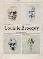 Le Brocquy, Early set of 18 photographs [contacts] of works by Louis le Brocquy