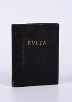 Evita - A Cartoon Version by Alan Parker. association copy of Alan Parker's 