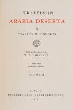 Doughty - Travels in Arabia Deserta. [Patrick Leigh Fermor's personal copy]