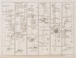 Bellin / Senex / Ogilby – The Roads through England or Ogilby’s Survey. Revised, improved and reduced by Senex. [Enlarged Edition of John Ogilby’s 1675 published “Britannia”]