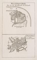 Bellin / Senex / Ogilby – The Roads through England or Ogilby’s Survey. Revised, improved and reduced by Senex. [Enlarged Edition of John Ogilby’s 1675 published “Britannia”]