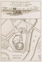 Bellin / Senex / Ogilby – The Roads through England or Ogilby’s Survey. Revised, improved and reduced by Senex. [Enlarged Edition of John Ogilby’s 1675 published “Britannia”]