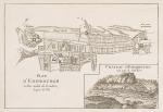 Bellin / Senex / Ogilby – The Roads through England or Ogilby’s Survey. Revised, improved and reduced by Senex. [Enlarged Edition of John Ogilby’s 1675 published “Britannia”]