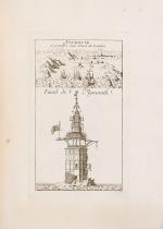 Bellin / Senex / Ogilby – The Roads through England or Ogilby’s Survey. Revised, improved and reduced by Senex. [Enlarged Edition of John Ogilby’s 1675 published “Britannia”]