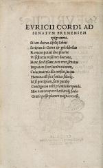 Cordus, Euricius – Botanologicon / Brasavola, Antonio Musa – Examen omnium simplicium medicamentorum