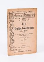 Müller, Hals oder Peinliche Gerichtsordnung Kaiser Karls V. und des H[eiligen] Röm[ischen] Reichs