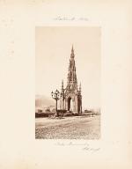 [Scotland / England – 19th Century Tourism]. Vintage 19th-century Photoalbum with fiftythree (53) Albumen Prints