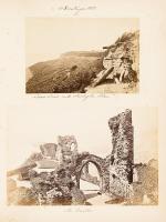 [Scotland / England – 19th Century Tourism]. Vintage 19th-century Photoalbum with fiftythree (53) Albumen Prints