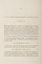 Boole, On the Analysis of Discontinuous Functions.