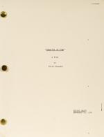  A xeroxed copy of the second draft of “Chariots of Fire”, which David Puttnam signed in 2019 