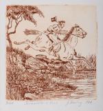 Somerville &amp; Ross – Portfolio of ten (10) original, large Etchings by John Verling [signed].