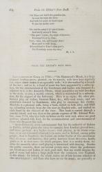 Bolster, John / [Callanan, Jeremiah Joseph] / Letitia Elizabeth Landon [L.E.L.]/ Sloane, Hans – Bolster’s Quarterly Magazine – Volume One – 1826