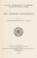MacLysaght – Kenmare, The Kenmare Manuscripts.
