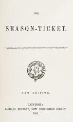 Thomas Chandler Haliburton, The Season-Ticket.