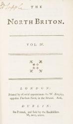 John Wilkes / William Bingley – The North Briton – Revised and Corrected by the Author.