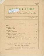 [Wheeler, ANCIENT INDIA – Bulletin of the Archaeological Survey of India