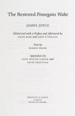 Joyce, The Restored Finnegans Wake.