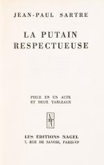 Sartre, La Putain Respectueuse.