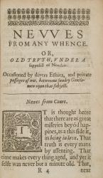 Sir Thomas Overbury, His Wife [Original Edition from 1632]