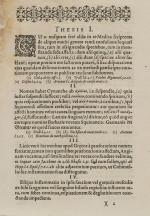 Lonicerus, Decades sex positionum medicarum de Angina Exquisita