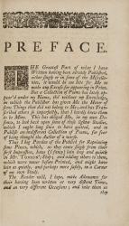 [John Morrison], Poems on Several Occasions by the late Matthew Prior.