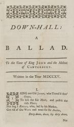 [John Morrison], Poems on Several Occasions by the late Matthew Prior.