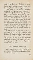 Philip Miller, The Gardeners Kalender [Calendar]
