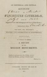 Sammelband: Bishop John Milner – History and and Antiquities of Winchester / Charles Heath – The Excursion Down the Wye from Ross to Monmouth / Henry Marten – Monmouthshire
