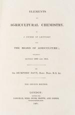 Davy, Elements of Agricultural Chemistry