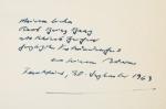 Adorno / Horkheimer / Haag – Wichtige Sammlung von bedeutenden Arbeitsexexemplaren / Widmungsexemplaren / Autorenexemplaren der Frankfurter Schule