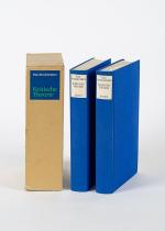 Adorno / Horkheimer / Haag – Wichtige Sammlung von bedeutenden Arbeitsexexemplaren / Widmungsexemplaren / Autorenexemplaren der Frankfurter Schule