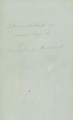 Handcock, Two Manuscript Notebooks of Reverend William Handcock and his son, Robert Ball Handcock