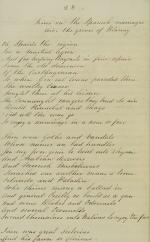 Handcock, Two Manuscript Notebooks of Reverend William Handcock and his son, Robert Ball Handcock